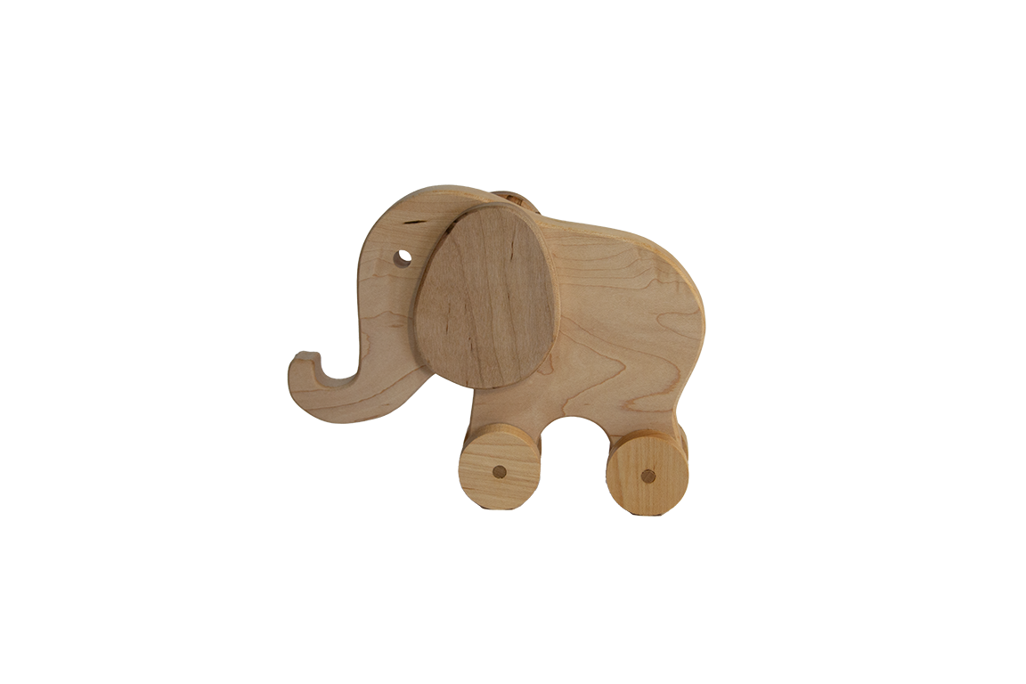Ellie the Elephant Push Toy