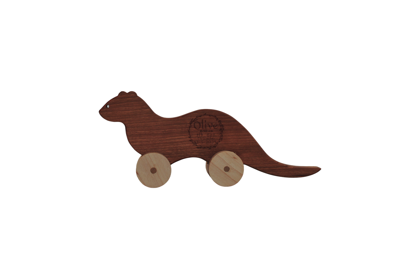 Olive the Otter Push Toy