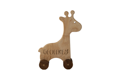 Geoffrey the Giraffe Push Toy